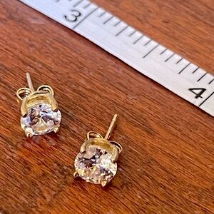Gold Stud Earrings